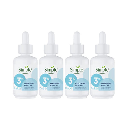 4x Simple Booster Serum 3% Hyaluronic Acid and B5-1984023737229512704