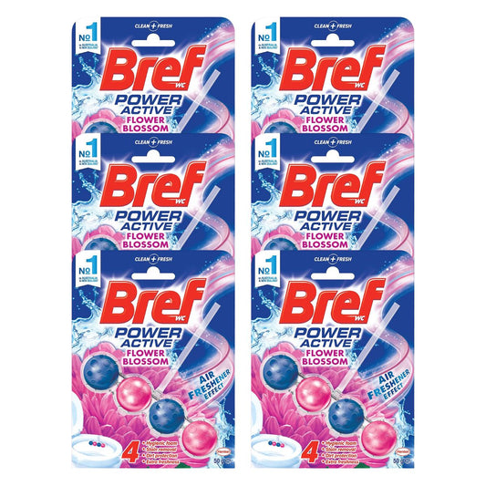 Bref Power Active Fresh Flowers 50g x6-1984023719340806145