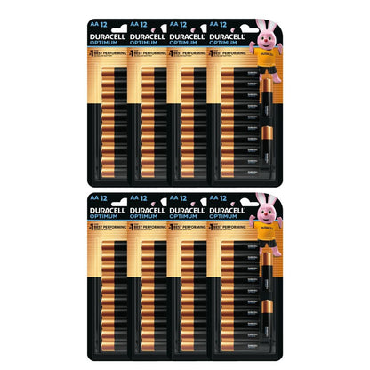 Duracell Optimum AA Batteries 12pk x8-1984023721869971457