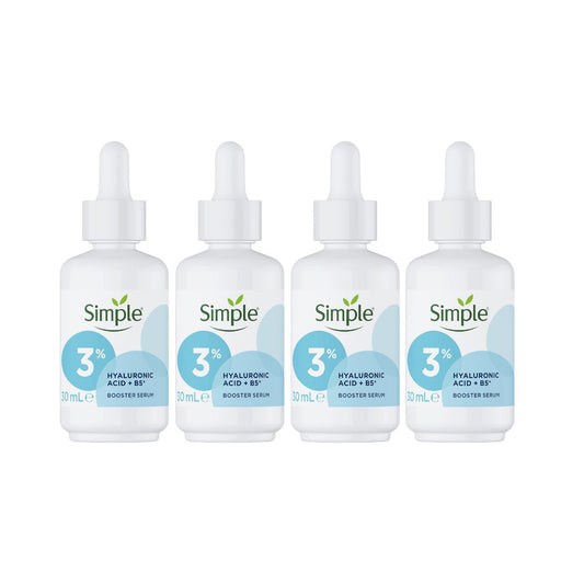 4x Simple Booster Serum 3% Hyaluronic Acid and B5-1984023737229512705