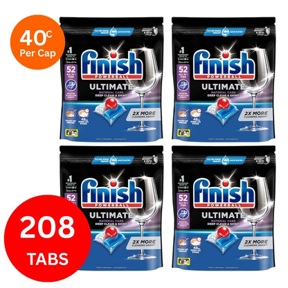 Finish Ultimate x 208 Dishwasher Tablets-1973193597431975936