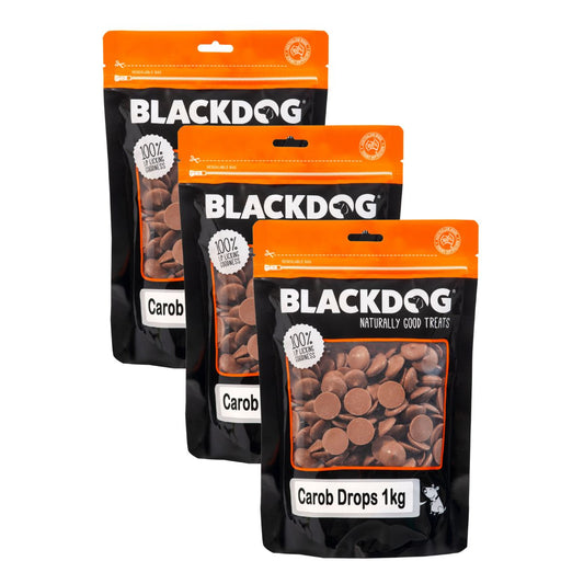Blackdog Carob Buttons 1kg x 3pk-1973193589177585665