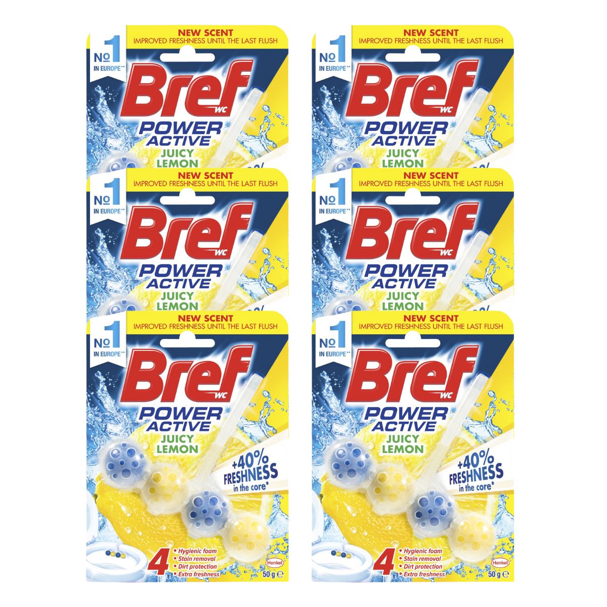 Bref Power Active Juicy Lemon 50g x6-1984023719185616898