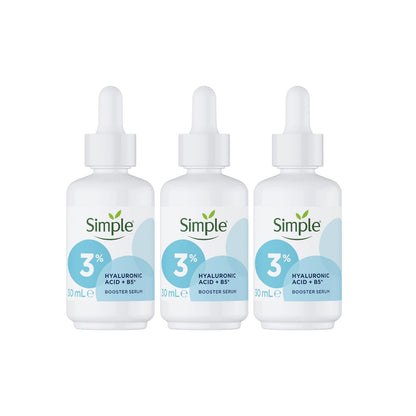 3x Simple Booster Serum 3% Hyaluronic Acid and B5-1984023737078517760
