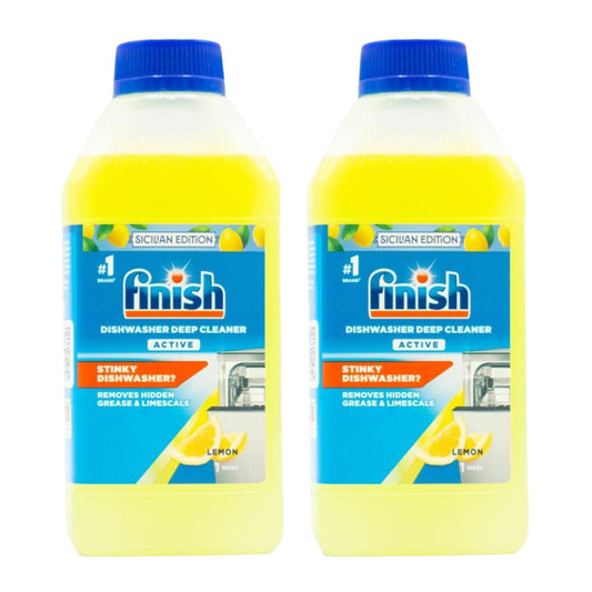 Finish 250ml Dishwasher Cleaner Lemon x2-1973193596588920833