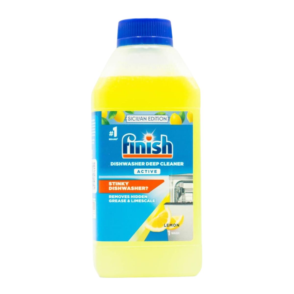 Finish 250ml Dishwasher Cleaner Lemon-1973193596416954370