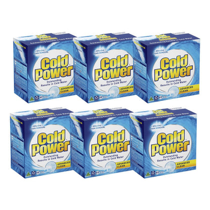 Cold Power 2kg Laundry Powder Advanced Clean Stain Remover x6-1984023720389382146