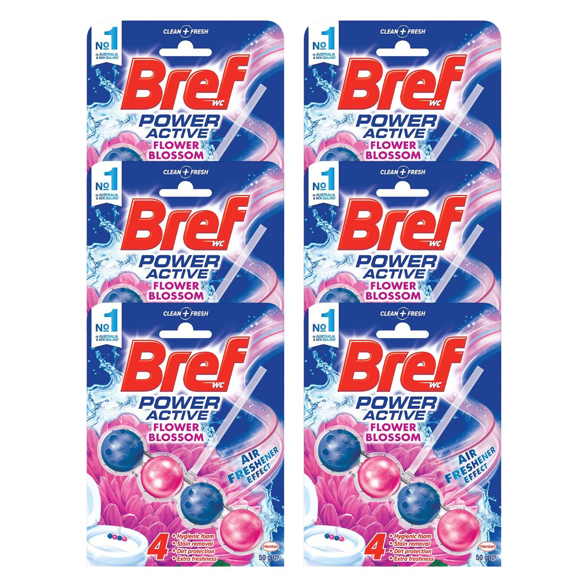 Bref Power Active Fresh Flowers 50g x6-1984023719340806144