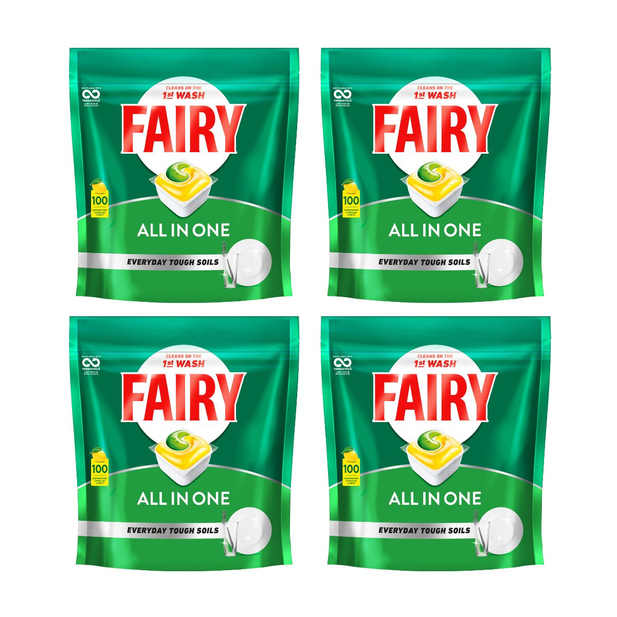 Fairy All In One x 400 Lemon Dishwasher Tablets-1984023726366265346