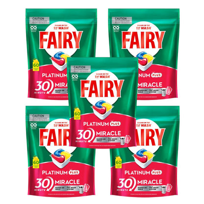Fairy Platinum Plus x 300 Lemon Dishwasher Tablets-1973193595544539138