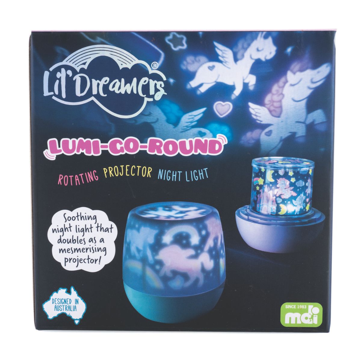 Lumi-Go-Round Unicorn Rotating Projector Light-1984023731890163713