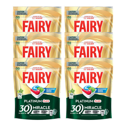 Fairy Platinum Plus x 420 Herbal Breeze Dishwasher Tablets-1984023725586124802