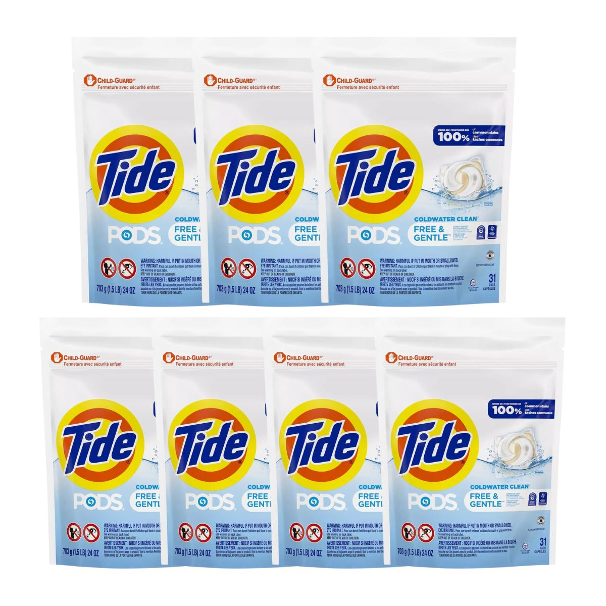 Tide Gentle Cold Water x 217 Laundry Pods-1984023738508775426