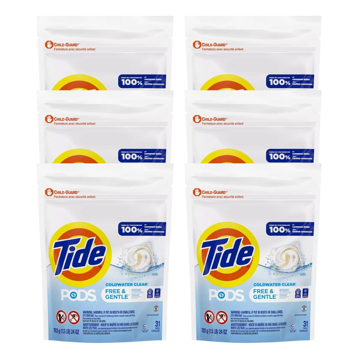 Tide Gentle Cold Water x 186 Laundry Pods-1984023738349391874