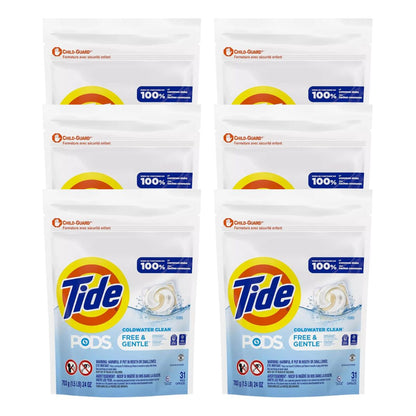 Tide Gentle Cold Water x 186 Laundry Pods-1984023738349391874