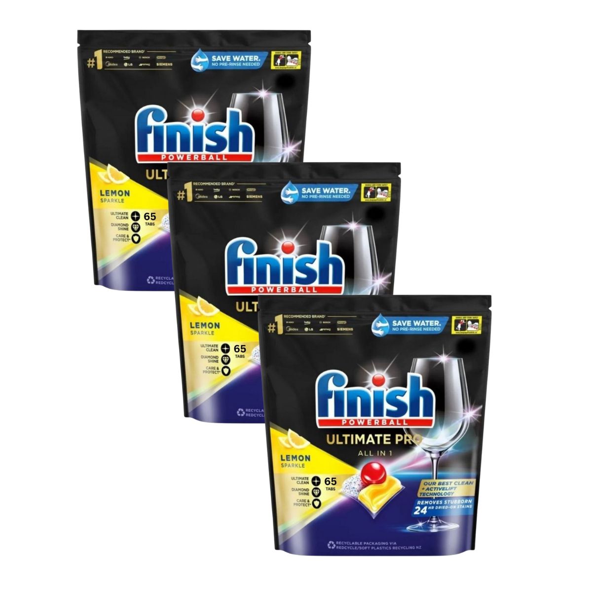 Finish Ultimate Pro x 195 Lemon Dishwasher Tablets-1984023726974439426