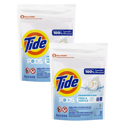 Tide Gentle Cold Water x 62 Laundry Pods-1984023737716051970