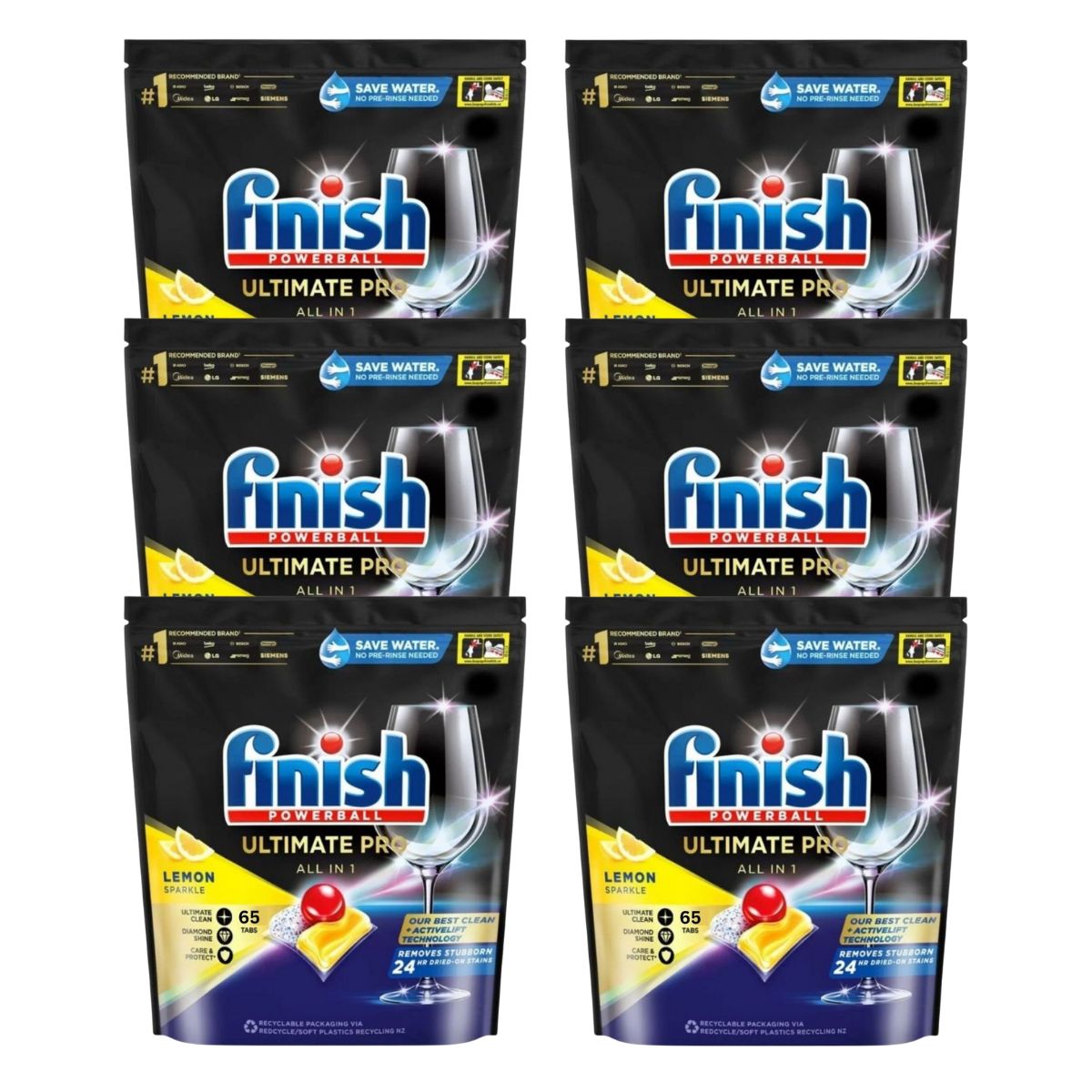 Finish Ultimate Pro x 390 Lemon Dishwasher Tablets-1984023727523893251