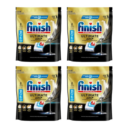 Finish Ultimate Plus x 124 Baking Soda Dishwasher Tablets-1973193595901054978