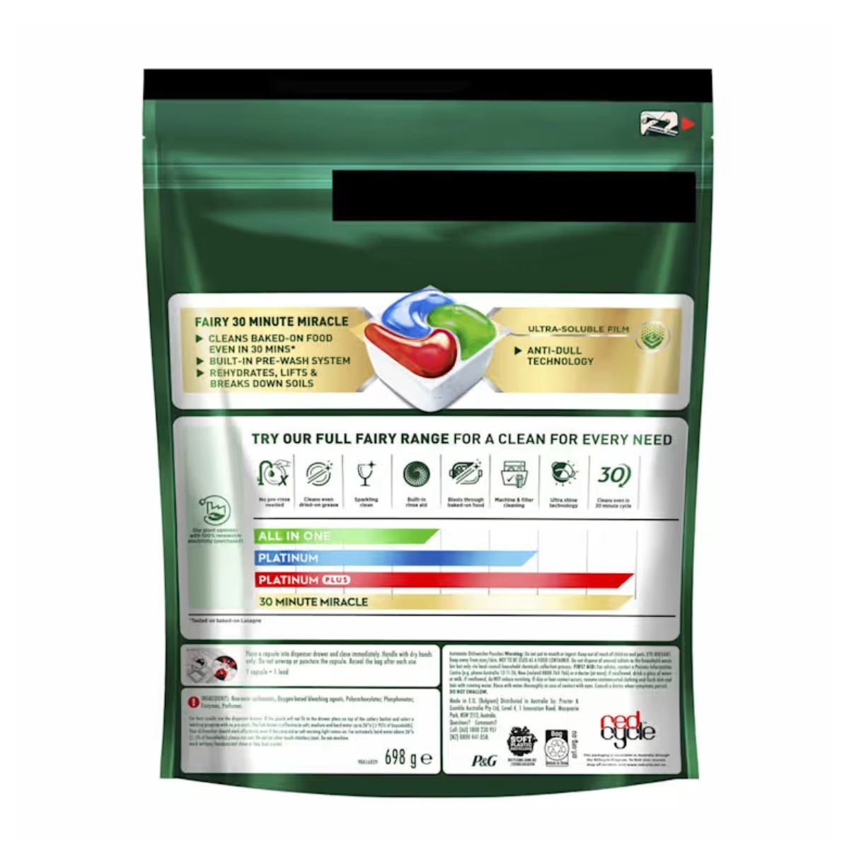 Fairy Platinum Plus x 350 Herbal Breeze Dishwasher Tablets-1984023725393186817