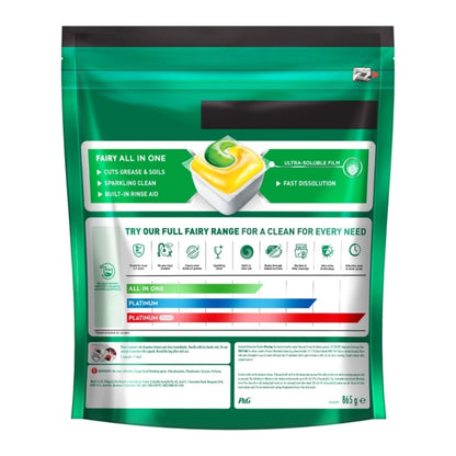 Fairy All In One x 200 Lemon Dishwasher Tablets-1984023725980389377