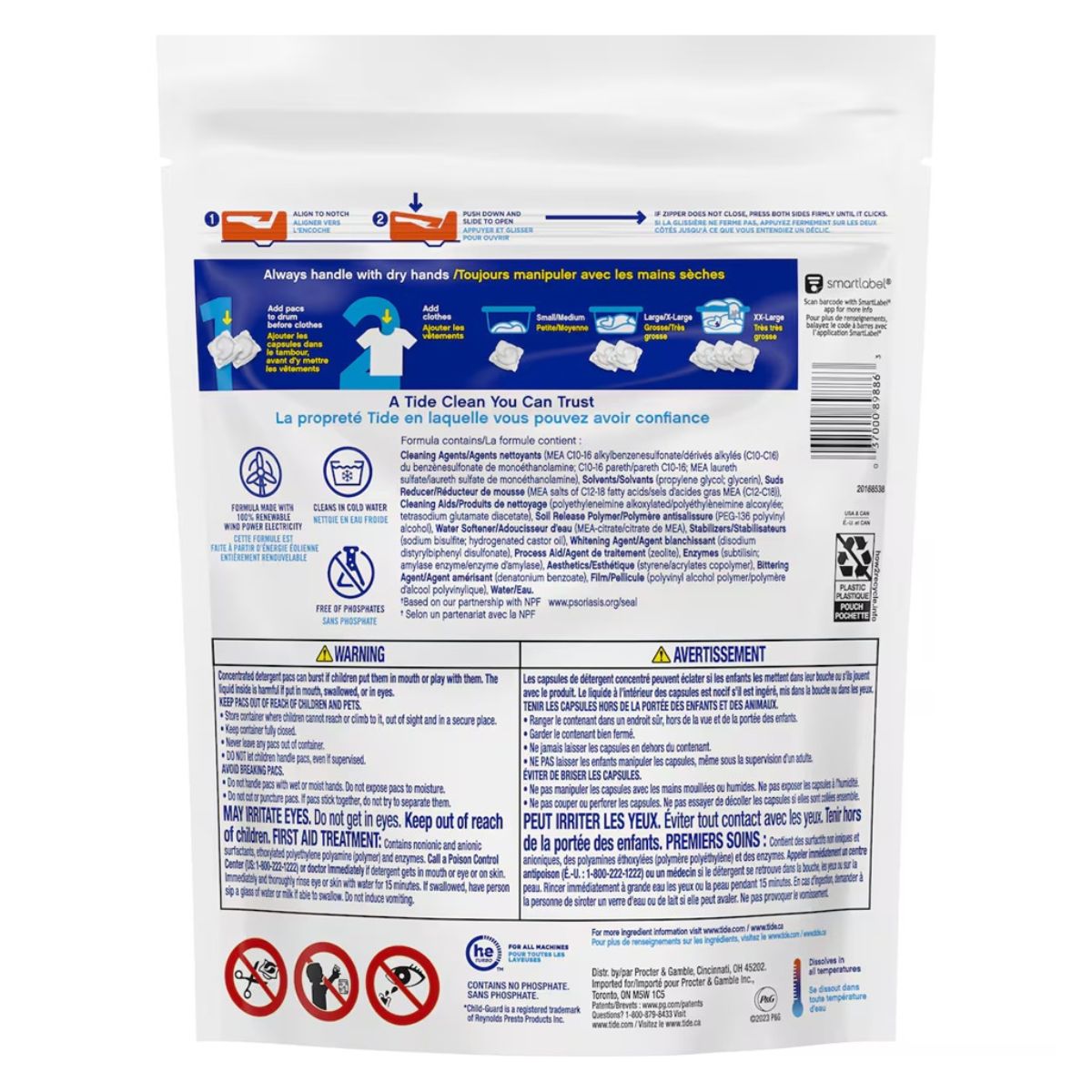 Tide Gentle Cold Water x 186 Laundry Pods-1984023738349391873