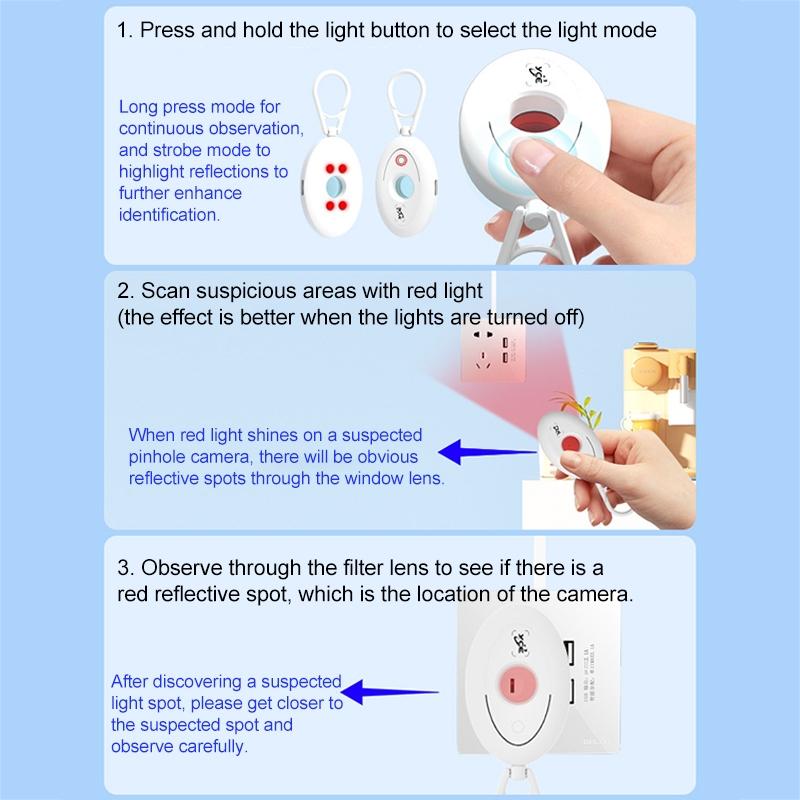 Anti-Candid Infrared Camera Detector For Hotel Monitoring-1915197653851967496