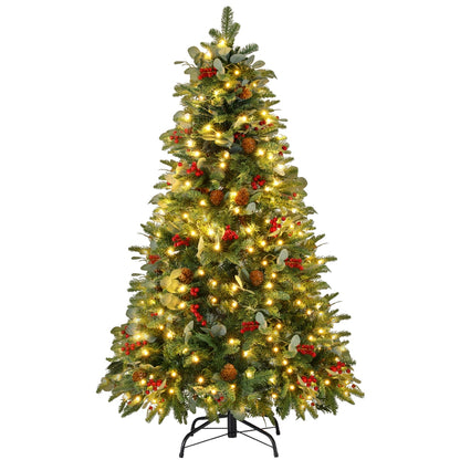 Jingle Jollys Christmas Tree 1.5m 160 LED Xmas Tree Party Decorations 355 Tips
