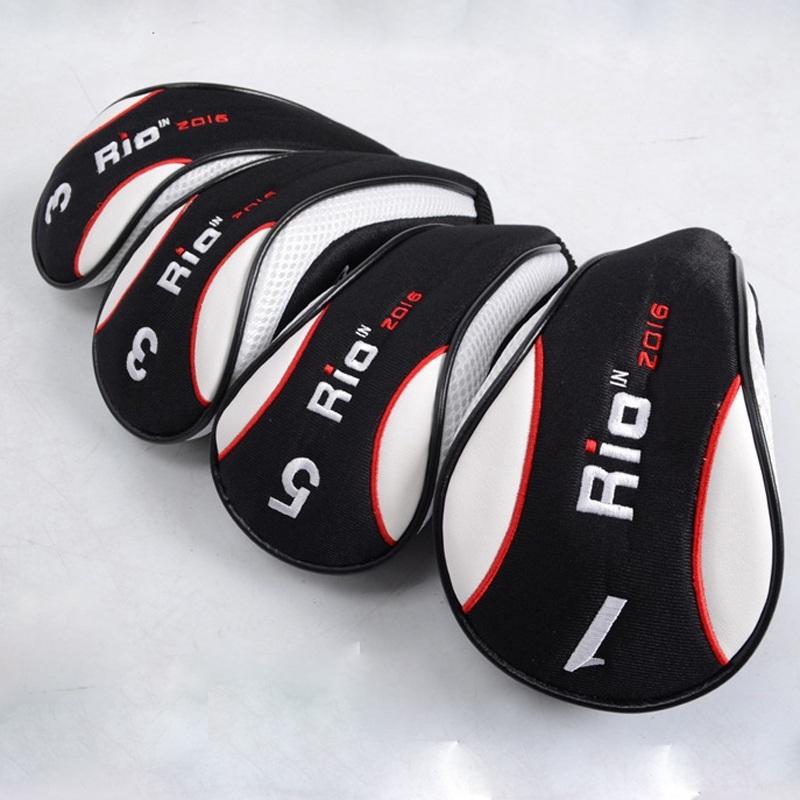 Black Red Wood Golf Head Cover Pusher Set - Wood Rod-1915198027207938050