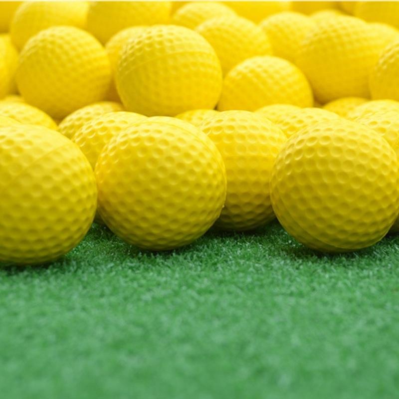 Set Of 10 Rubber Indoor Golf Balls-1915198225594322946
