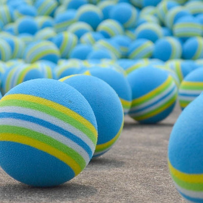 10-Pack Blue Sponge Golf Practice Balls For Indoor Use-1915196567770501122