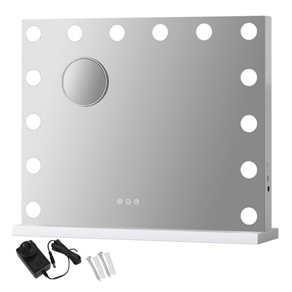 Yezi LED Vanity Makeup Mirror 42x50cm-1973193574543659008