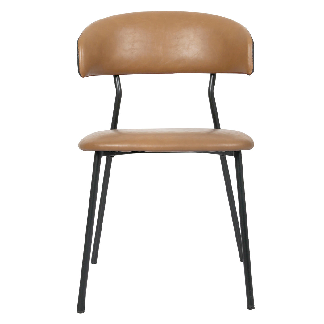 Levede 2x PU Leather Dining Chairs Kitchen Lounge - Bens Market Place