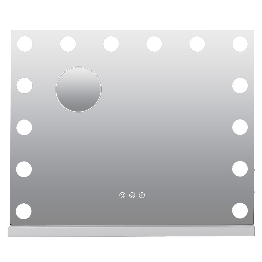 Yezi LED Vanity Makeup Mirror 42x50cm-1973193574543659009