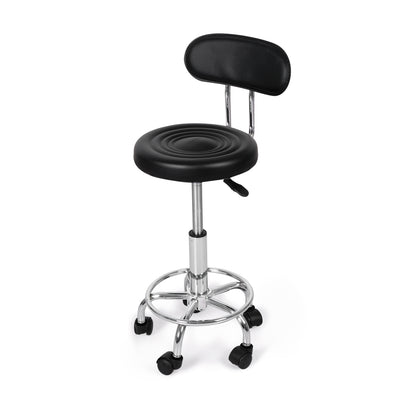 Levede 2x Salon Stool Swivel Bar Stools-1973194181291675649
