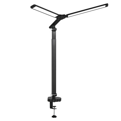 Emitto Double Head LED Desk Lamp Dimmable With Clamp-1973193534492250113