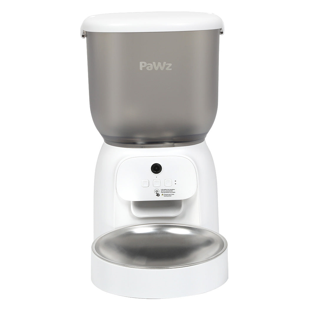 Pawz 4L Auto Pet Feeder Automatic Camera WiFi App-1973193539156316161