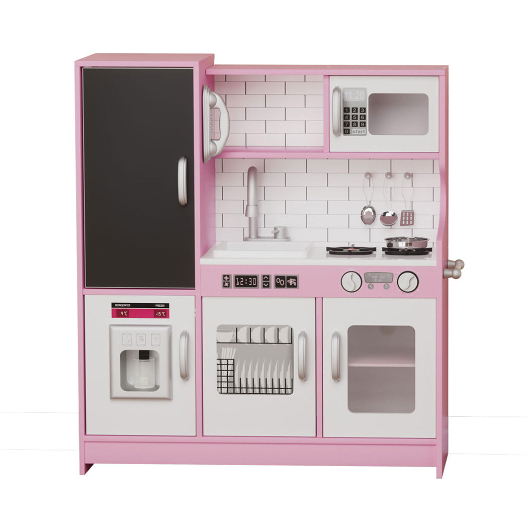 Bopeep Kids Kitchen Set Wooden Pretend Play Cooking Toy-1973193533477228545