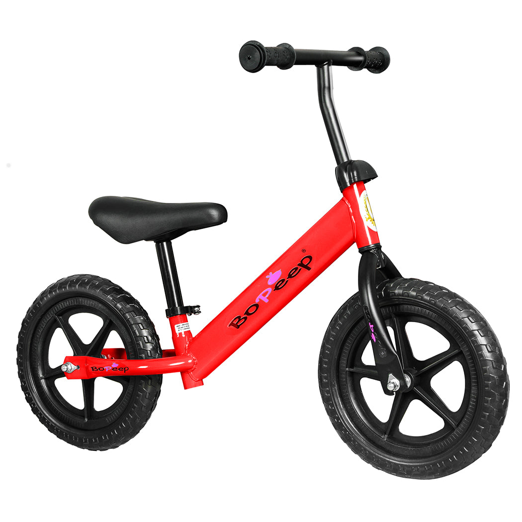 BoPeep Kids Balance Bike Ride On Toys Red-2006733050519621633