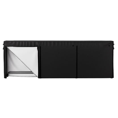 Moyasu Outdoor Firewood Rack Storage with Cover-1975420342855929857