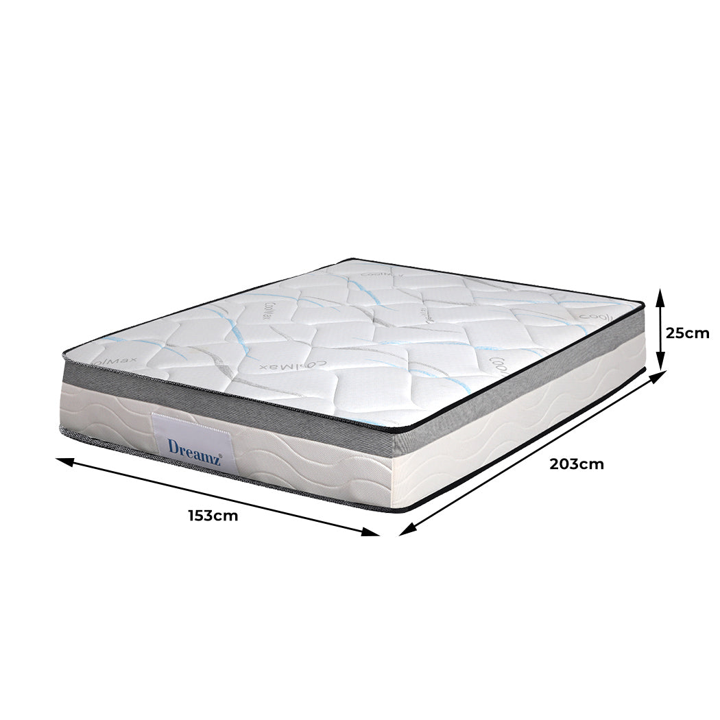 Dreamz Spring Mattress Bed Pocket Tight Queen-2006733088180277250