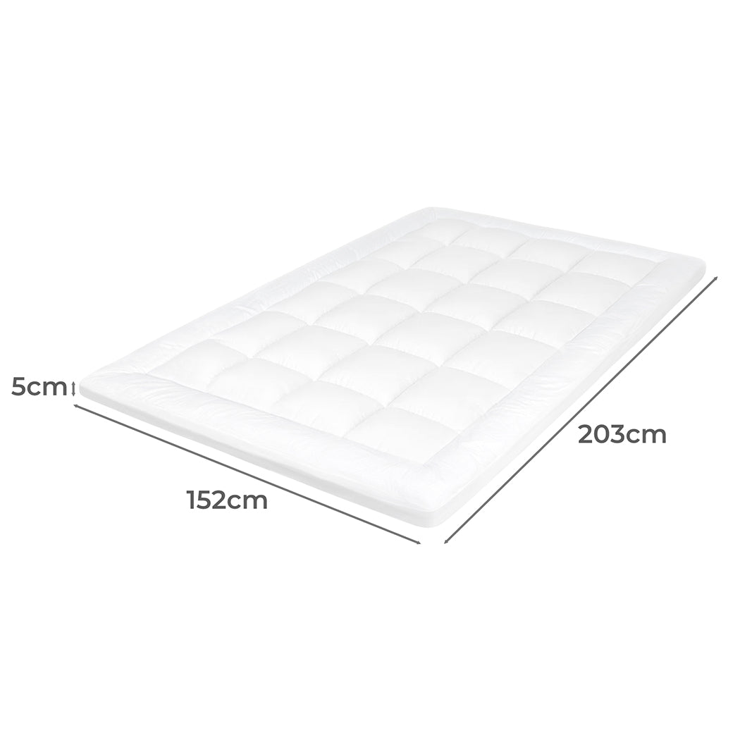 Dreamz Mattress Topper Pillowtop Cover Bed Protector Queen-1973194190573670402