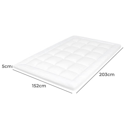 Dreamz Mattress Topper Pillowtop Cover Bed Protector Queen-1973194190573670402