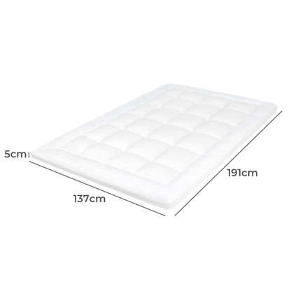 Dreamz Mattress Topper Pillowtop Cover Bed Protector Double-1973194190389121026