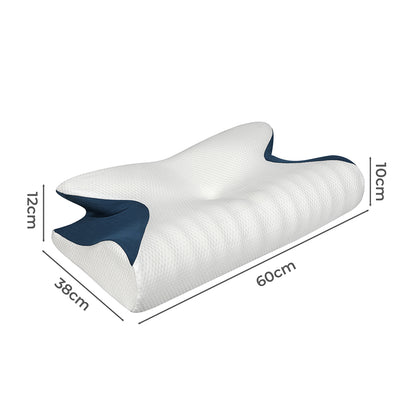 Dreamz Memory Foam Cervical Pillow Pain Relief-1973193536987860994