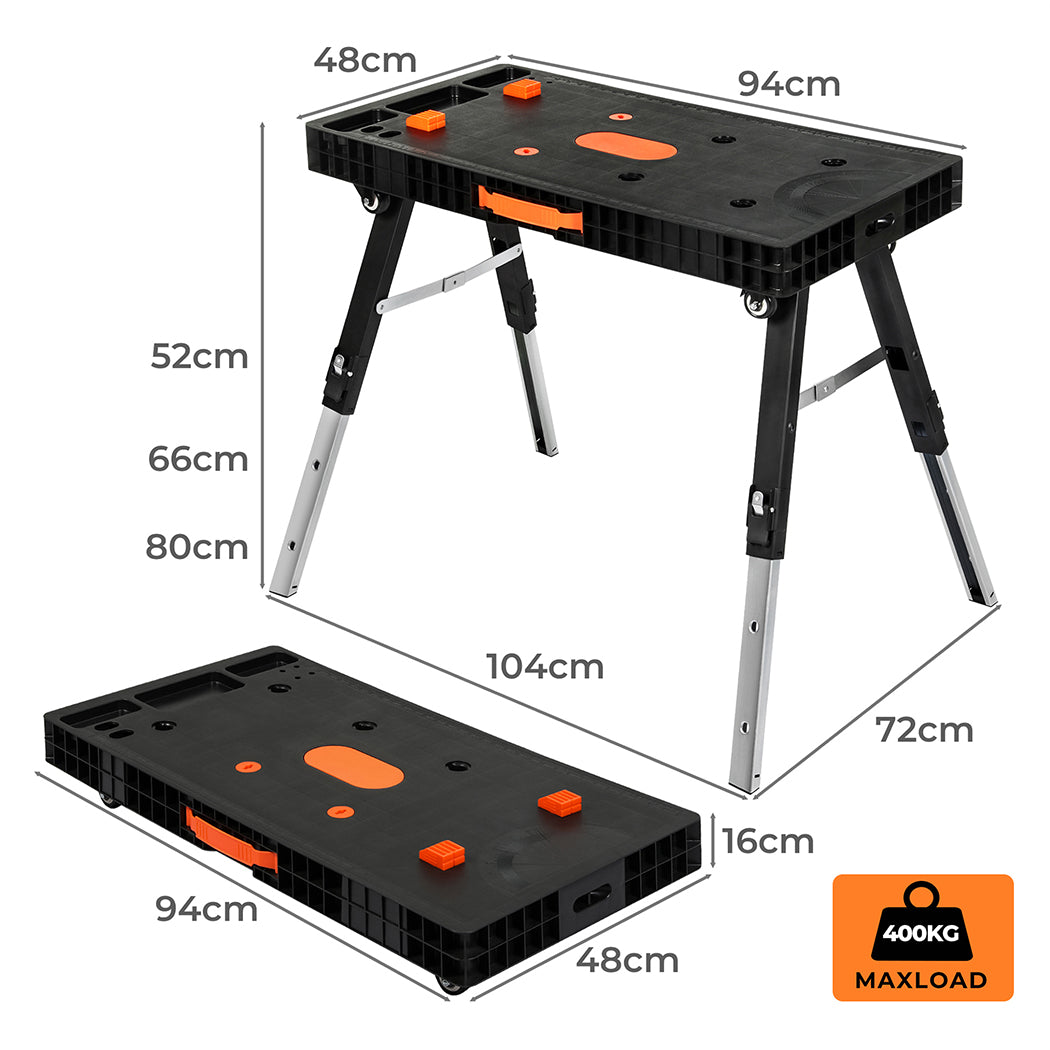 Traderight 5-in-1 Work Table Foldable Workbench 400kg-1975420343598321666
