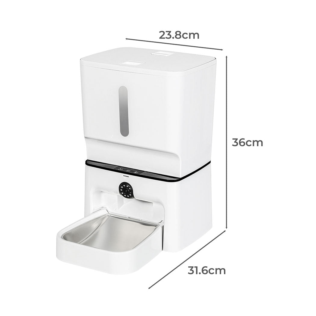 Pawz 2-in-1 Automatic Pet Feeder Wifi Camera Laser Toy-1975420344558817282