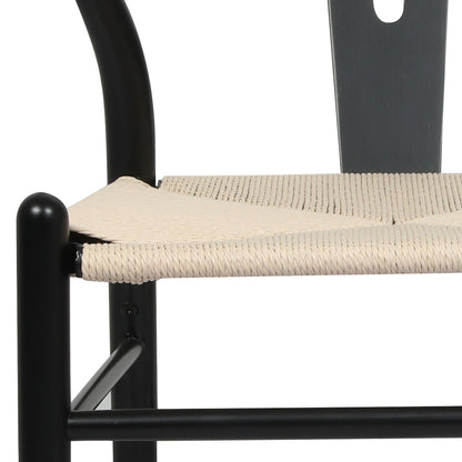 Levede 8x Dining Chairs Wooden Hans Black-1975420353857589251