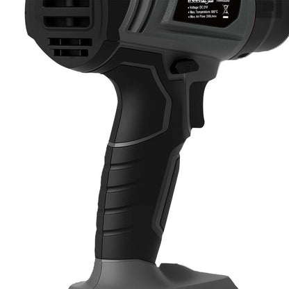 Traderight 21V Heat Gun Kit 500°C Cordless 5 Nozzles-1973194187516022787