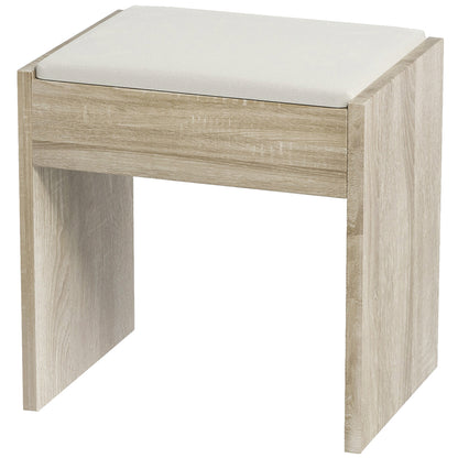 Levede Dressing Table Stool Set Makeup Mirror Led-1975420368009170947